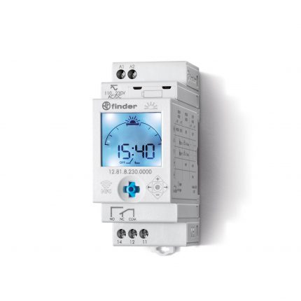 Finder 12.81.8.230.0000 Time Switch for DIN Rail